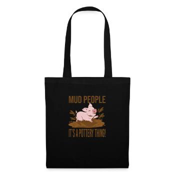 Make pottery - Tote Bag - black - Front