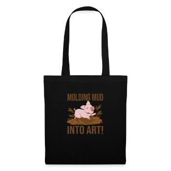 Make pottery - Tote Bag - black - Front