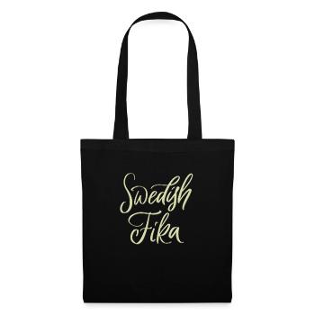 Suède Sverige Viking Norden Scandinavie - Sac en tissu - noir - Devant