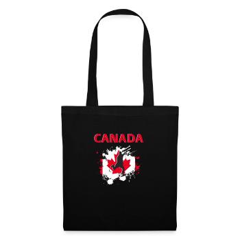 Canada Football 2022 supporter Canadien Football - Sac en tissu - noir - Devant