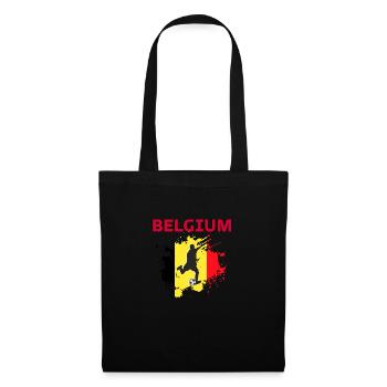 Belgique Football 2022 supporter de Belgique foot - Sac en tissu - noir - Devant