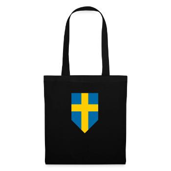 Suède - Sac en tissu - noir - Devant