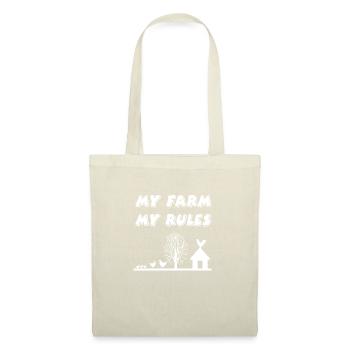 Ferme - Sac en tissu - nature - Devant
