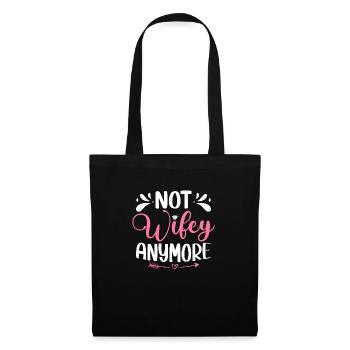 Not Wifey Anymore Divorce Divorcee Ex-Wife - Tote Bag - black - Front