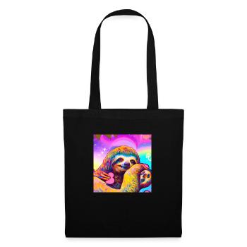 Sloth mum - Tote Bag - black - Front