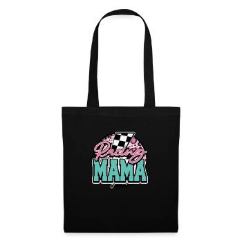 Racing Mama - Stoffbeutel - Schwarz - Vorne