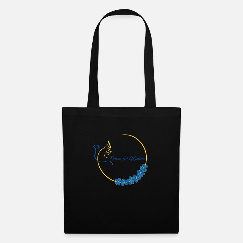 Peace for UkraineDesign - Tote Bag - black