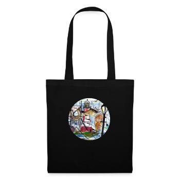 Smeaton's tower - Plymouth England - Tote Bag - black - Front