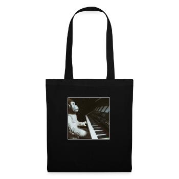 Espace Piano Ape - Sac en tissu - noir - Devant