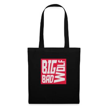 big bad wolf quote - Tote Bag - black - Front