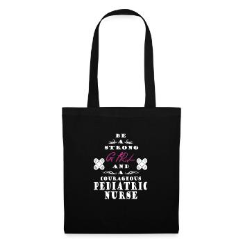 Children's nurse - Tote Bag - black - Front