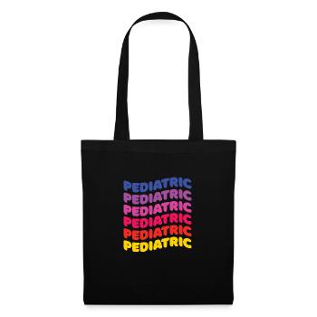 Infirmière pour enfants - Sac en tissu - noir - Devant
