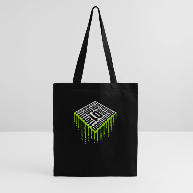 Langage de programme de code binaire Sac en tissu
