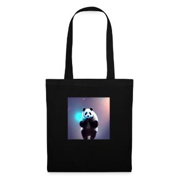 Un panda pour tous les cœurs - Sac en tissu - noir - Devant
