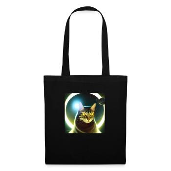 The Universe Cat - Tote Bag - black - Front