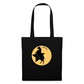 Rodeo - Sac en tissu - noir - Devant