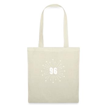 96. Sterngeburtstag - Geschenk 96 Jahre - Stoffbeutel - Natur - Vorne