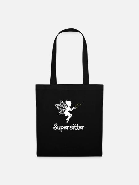 Babysitter - Stoffbeutel - Schwarz