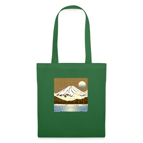 Mount Fuji Artwork - Borsa di stoffa