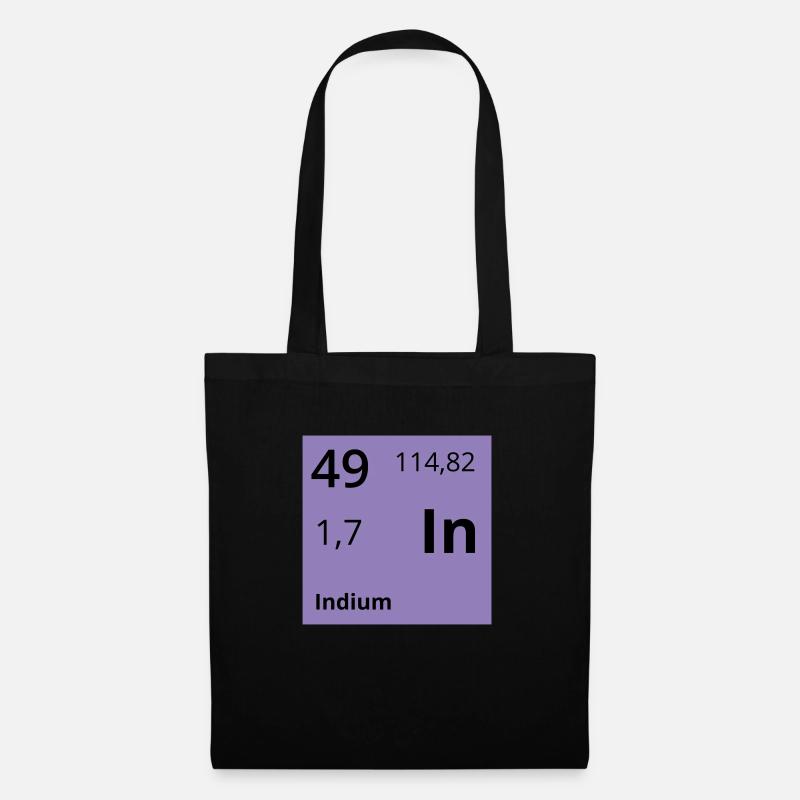 Indium - Stoffbeutel - Schwarz