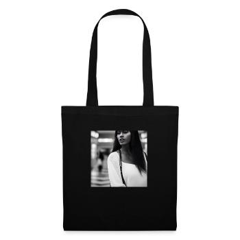 Shopping Belle Femme - Sac en tissu - noir - Devant