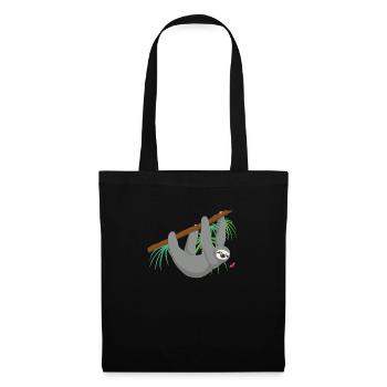 Paresse - Sac en tissu - noir - Devant