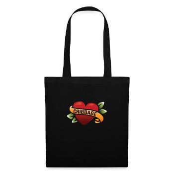 Cribbage - Tote Bag - black - Front