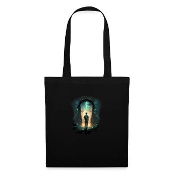 Sci-Fi Space Boy - Tote Bag - black - Front
