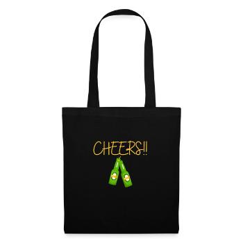 À VOTRE SANTÉ - Sac en tissu - noir - Devant