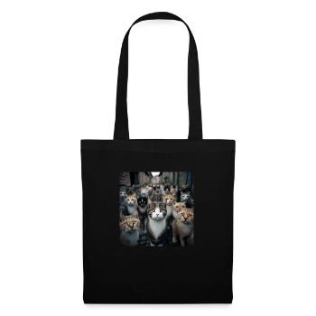 Rue Cat - Sac en tissu - noir - Devant