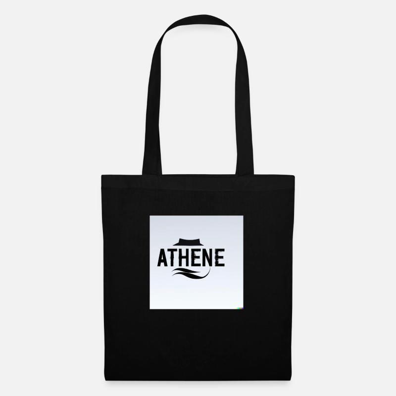 ATHENE - Stoffbeutel - Schwarz