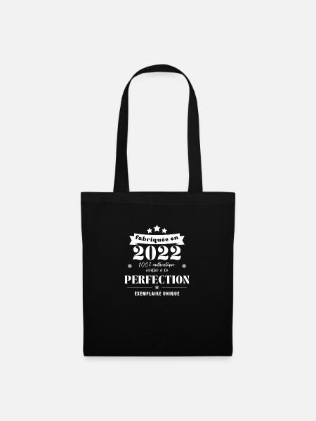fabriquée en 2022 - Sac en tissu - noir