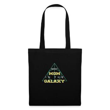 Meilleure maman de la galaxie - Sac en tissu - noir - Devant