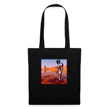 Diver on Mars - Stoffbeutel - Schwarz - Vorne