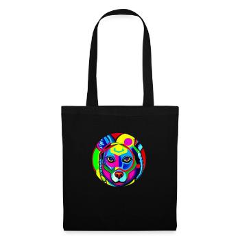 Super hero dog #5 - Tote Bag - black - Front
