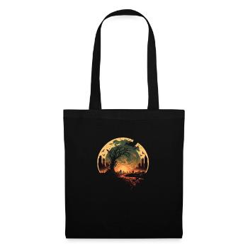 Fin du monde - Sac en tissu - noir - Devant