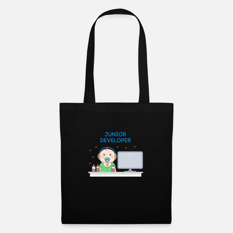 Junior Developer - Tote Bag - black
