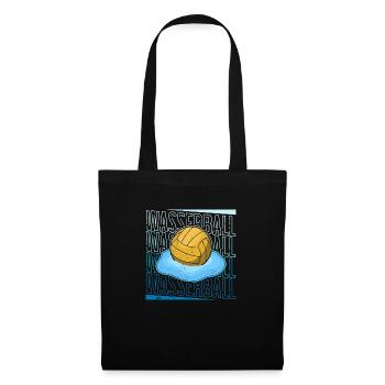 Wasserball Wassersport Wasserballer Team Sportart - Stoffbeutel - Schwarz - Vorne