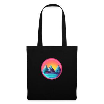 Mountain hikers Hiking Mountains Hiking Mountain hiking - Tote Bag - black - Front