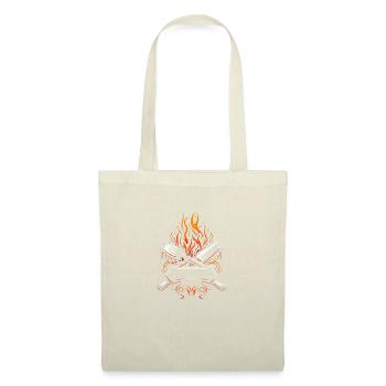 Emblème Grillades - Sac en tissu - nature - Devant