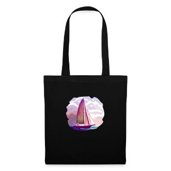 Sailing Sailing Sailboat Sailing Ship Sailor - Tote Bag - black - Front