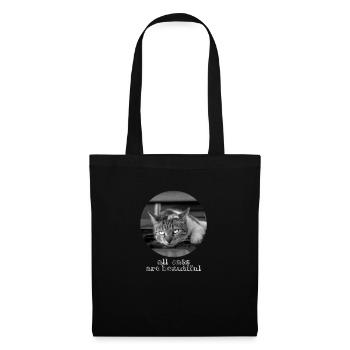 All cats are beautiful - Tote Bag - black - Front