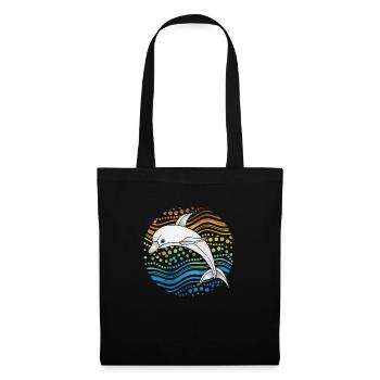 Dolphin - Tote Bag - black - Front