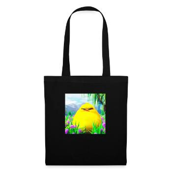 grumpie chick das Originale - Stoffbeutel - Schwarz - Vorne