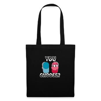 VOUS CHOISISSEZ - Sac en tissu - noir - Devant