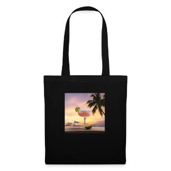 Cocktail 2 Cadeau - Sac en tissu - noir - Devant