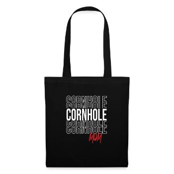 Cornhole - Sac en tissu - noir - Devant