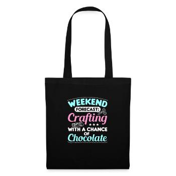 Faire de l’artisanat - Sac en tissu - noir - Devant
