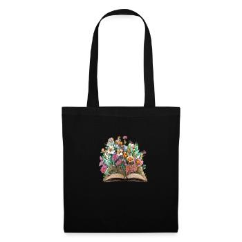 Book Reading Gift Books Readers Book Lover - Tote Bag - black - Front