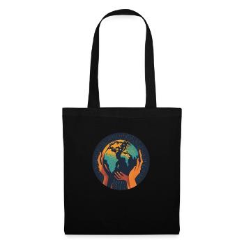 Gardien de la planète - Sac en tissu - noir - Devant